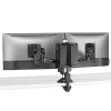 Kit di montaggio Chief KRA232B – supporto a colonna per thin client/PC, acciaio, nero, portata max. 1,36 kg