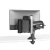 Kit di montaggio Chief KRA232B – supporto a colonna per thin client/PC, acciaio, nero, portata max. 1,36 kg