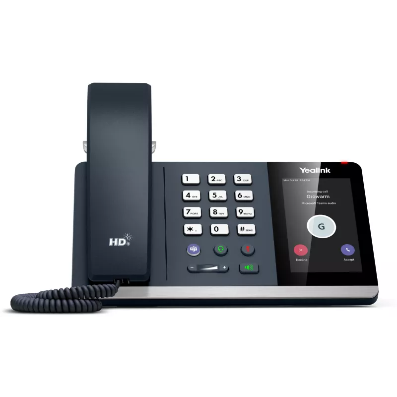 Telefono IP Yealink MP54 Microsoft Teams Edition cordless con ricevitore Android