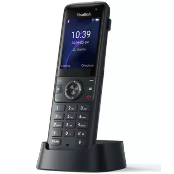 Telefono IP Yealink AX83H nero con display TFT e Wi‑Fi