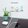TooQ GAN USB-C/PD caricatore da parete 30W, bianco, interno, AC, bianco