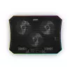 Mars Gaming MNBC6, base di raffreddamento + stand XL 19'' ARGB, 3 ventole, stand mobile