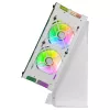 Mars Gaming MCB bianco case gaming PC ATX XL Custom Premium Edition struttura modulare a due camere