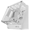 Mars Gaming MCB bianco case gaming PC ATX XL Custom Premium Edition struttura modulare a due camere