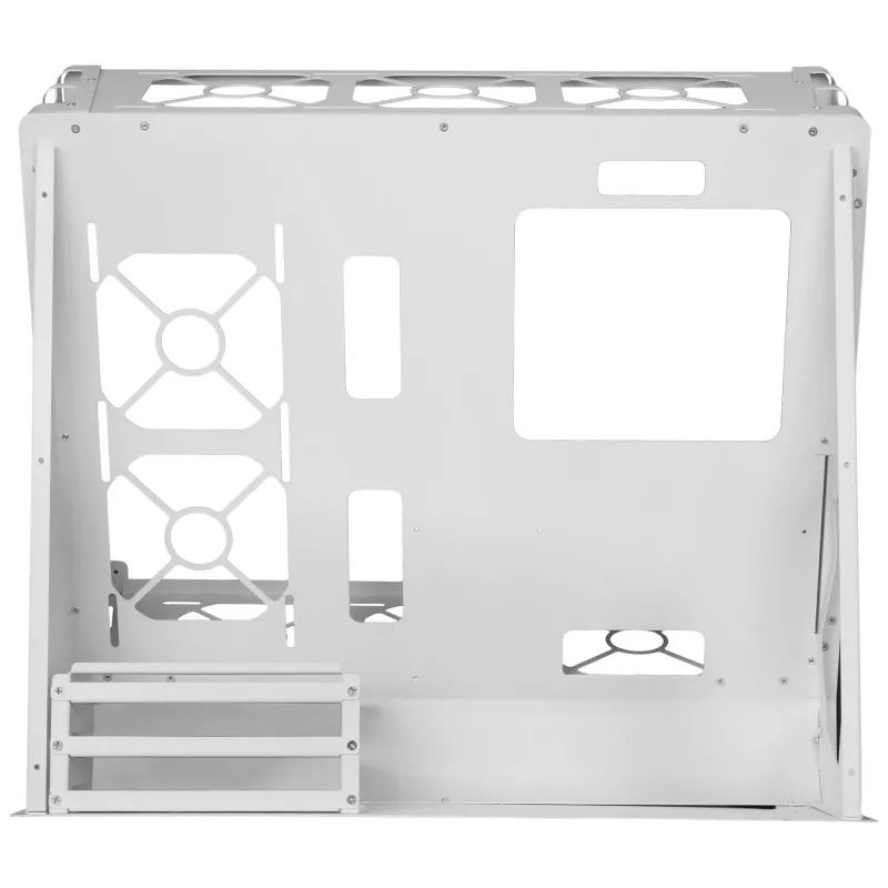Mars Gaming MCB bianco case gaming PC ATX XL Custom Premium Edition struttura modulare a due camere