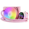 Mars Gaming ML-ONE120 rosa dissipatore CPU a liquido TDP 200W specchio Infinity FRGB ventola silenziosa universale multisocket