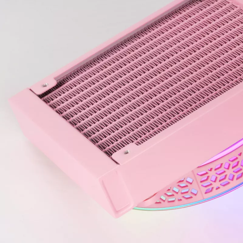 Mars Gaming ML-ONE120 rosa dissipatore CPU a liquido TDP 200W specchio Infinity FRGB ventola silenziosa universale multisocket