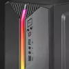 Mars Gaming MC-S1 nero case gaming PC micro-ATX compatto illuminazione ARGB 12 modalità ventola FRGB finestra laterale completa