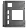 Mars Gaming MC-S1 nero case gaming PC micro-ATX compatto illuminazione ARGB 12 modalità ventola FRGB finestra laterale completa