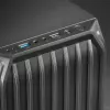 Mars Gaming MC-S2 Case per PC Gaming Micro-ATX compatto nero 2 ventole FRGB arcobaleno con griglia frontale e finestra laterale continua