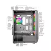 Mars Gaming MC-KX Tower Gaming Premium E-ATX nero sistema CPU FREEZER 5 ventole ARGB ultraleggere controller ARGB e controller RF frontale mesh