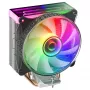 Mars Gaming MCPU-VR Dissipatore CPU nero doppio Infinity Mirror ARGB 4 heatpipe HCT 180 W TDP ventola PWM da 12 cm ultra-silenziosa