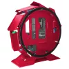Mars Gaming MCORB Case per PC Gaming Micro-ATX XL rosso design rotondo personalizzato doppio vetro temperato
