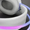 Mars Gaming MH-GLOW Cuffie bianche 360° Full Chroma RGB Flow microfono con cancellazione del rumore design ultraleggero cuscinetti in memory foam compatibilità universale