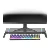 Mars Gaming MGS-ONE Supporto monitor Chroma RGB nero dimensione regolabile supporto per smartphone e tablet USB 2.0 frontale