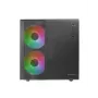 Mini Tower PC Mars Gaming MC-400 bianco 2 ventole anteriori da 120mm