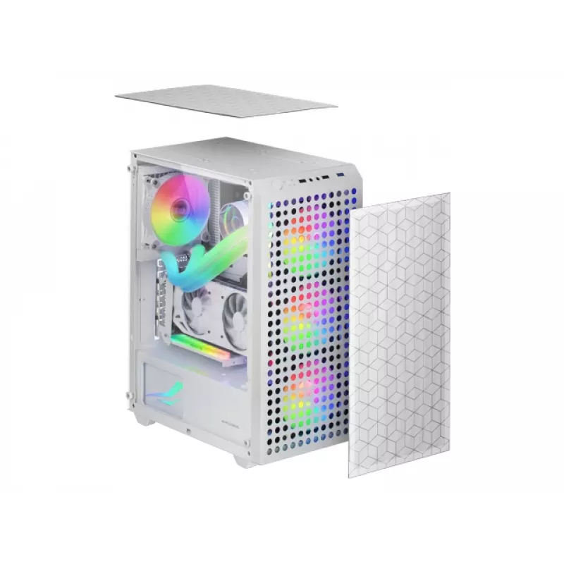 Mars Gaming MC-MAG Midi Tower bianco