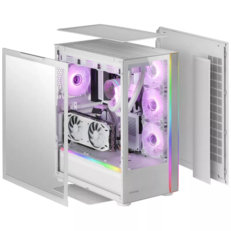 Mars Gaming MC-ULT Tower bianco