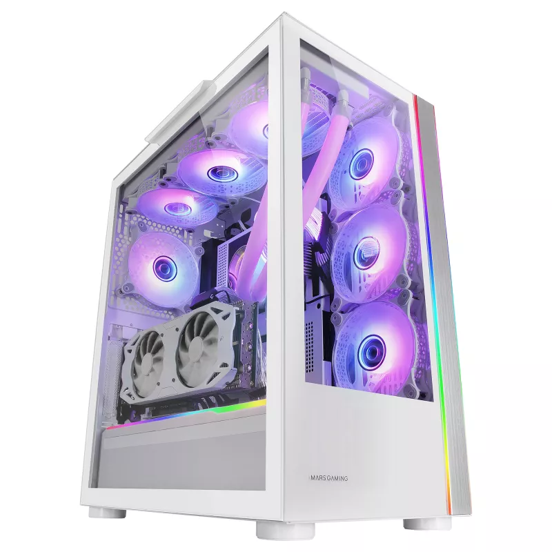 Mars Gaming MC-ULT Tower bianco