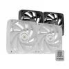 Mars Gaming MF-NCLX2W Ventola per case computer 12 cm bianca 2 pz.