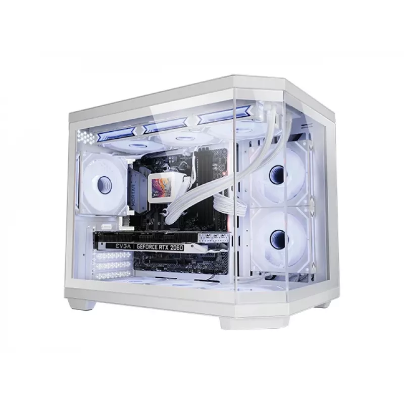 Mars Gaming MC-3TCOREMW mini tower bianco