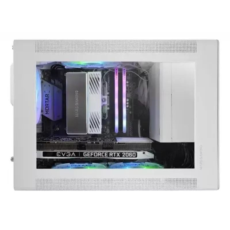Case per computer Mars Gaming MCXPSW mATX bianco