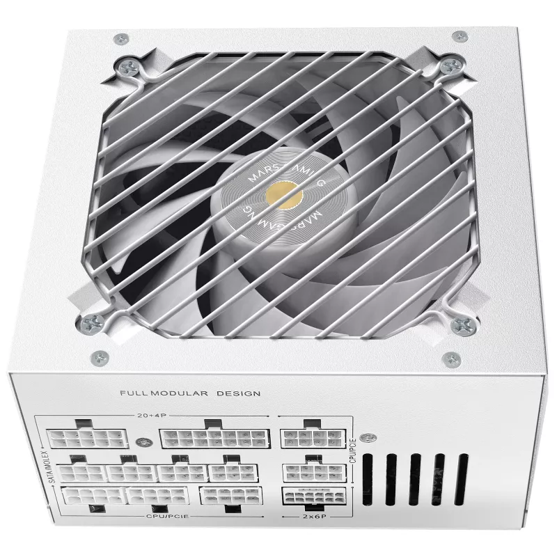 Mars Gaming MPB1000PSIW alimentatore 1000 W 24 pin ATX ATX bianco