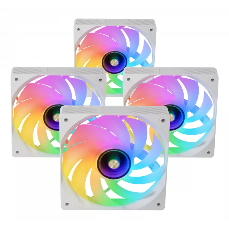 Mars Gaming MFSI4KITW sistema di raffreddamento per computer ventola per case 12 cm bianco