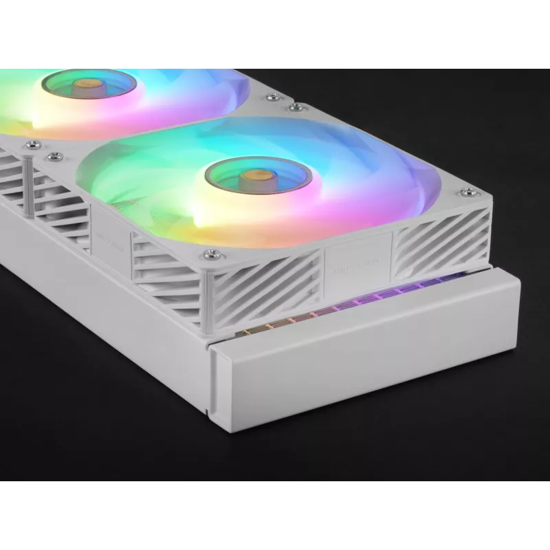 Mars Gaming ML-VISIONPRO240W dissipatore a liquido all-in-one per processore 12 cm bianco 1 pz.