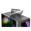 Mars Gaming MC777, case per computer ATX, illuminazione ARGB, nero, PC, nero, ATX, micro ATX, Mini-ITX, blu, verde, rosso, 15,8 cm, 31,8 cm