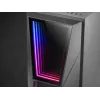 Mars Gaming MC777, case per computer ATX, illuminazione ARGB, nero, PC, nero, ATX, micro ATX, Mini-ITX, blu, verde, rosso, 15,8 cm, 31,8 cm