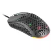 Mars Gaming MM55 nero mouse da gaming RGB Chroma ultraleggero 55g 12800 DPI switch meccanici HUANO
