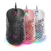 Mars Gaming MM55 nero mouse da gaming RGB Chroma ultraleggero 55g 12800 DPI switch meccanici HUANO