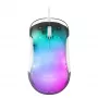 Mars Gaming MMGLOW mouse da gaming RGB Chroma-Glow finitura a specchio ultraleggero 12800 DPI bianco