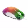 Mars Gaming MMGLOW mouse da gaming RGB Chroma-Glow finitura a specchio ultraleggero 12800 DPI bianco