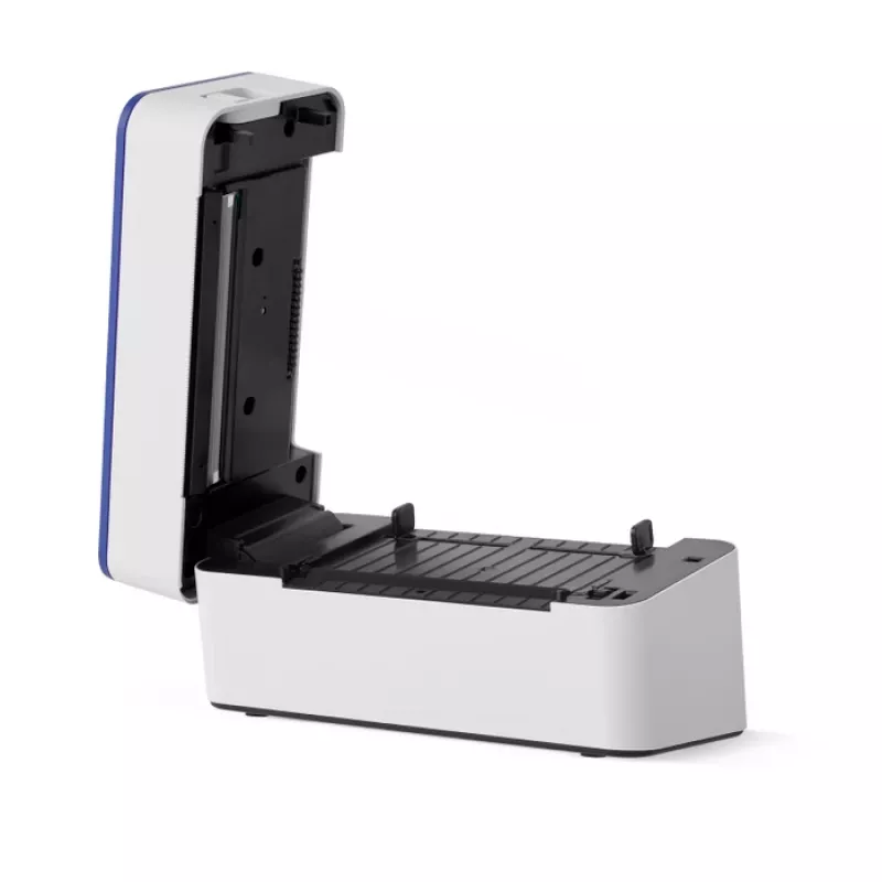 Etichettatrice termica diretta HP HPKE100 203 x 203 DPI 127 mm/s con filo USB bianco/blu