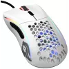 Glorious Gaming Glorious Model D Minus - bianco opaco, per destrorsi, ottico, USB Type-A, 3200 DPI, 1 ms, bianco