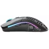 Glorious Gaming Glorious Model O Wireless - nero opaco, per destrorsi, ottico, RF wireless, 19000 DPI, 1 ms, nero