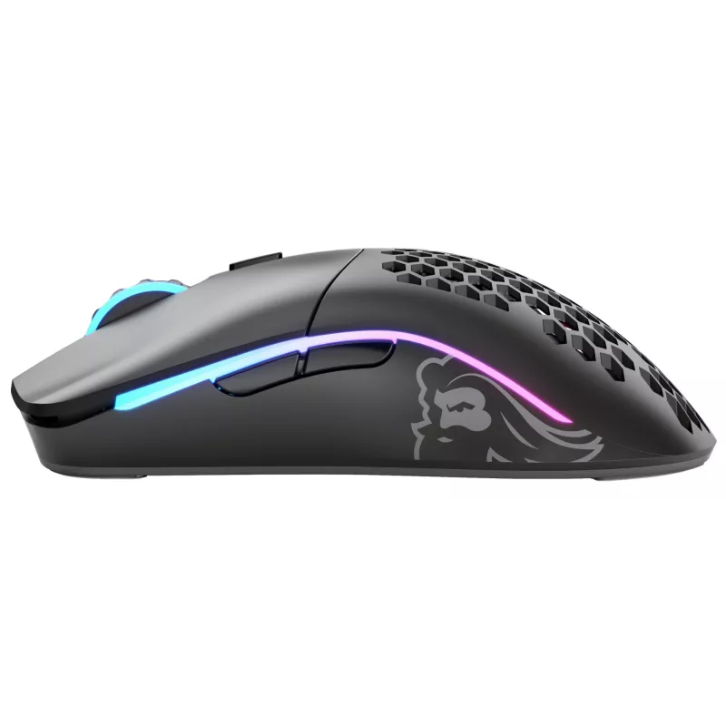 Glorious Gaming Glorious Model O Wireless - nero opaco, per destrorsi, ottico, RF wireless, 19000 DPI, 1 ms, nero