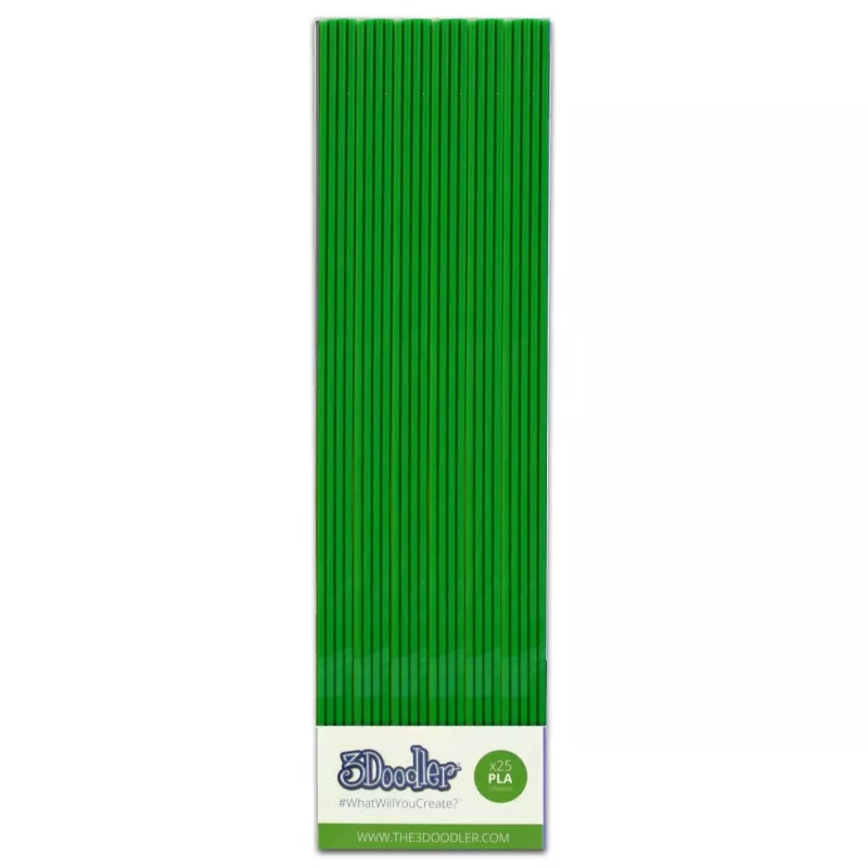 Materiale per stampa 3D 3Doodler PL03-GRAS acido polilattico PLA verde 2 g