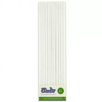 Materiale per stampa 3D 3Doodler PL06-SNOW acido polilattico (PLA) bianco 2 g
