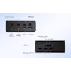 i-tec Metal docking station USB4 Dual 4K HDMI DP con Power Delivery 80 W + caricabatterie universale 100 W