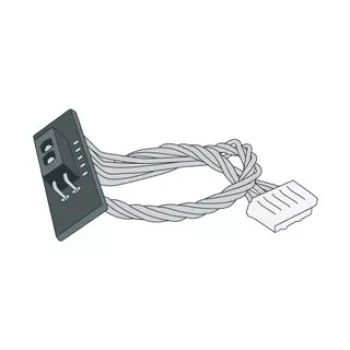 Kit pannello frontale per stampante termica Zebra ZD620D - con avvolgitore etichette, compatibile linerless