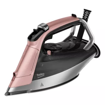 Beko SIM8130P ferro da stiro a vapore SoftGlide 3000 W rosa, bianco