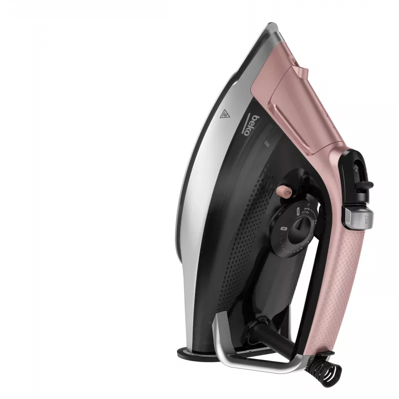Beko SIM8130P ferro da stiro a vapore SoftGlide 3000 W rosa, bianco