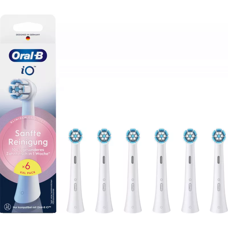Testina spazzolino Oral-B 6 pz. bianco