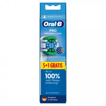 Oral-B Pro Precision Clean 249072 testine per spazzolino, confezione 5+1 (6 pz.)