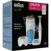 Braun Silk-épil 5 810 + Gillette Venus Trimmer 28 pinzette blu, bianco