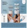 Braun Silk-épil 5 810 + Gillette Venus Trimmer 28 pinzette blu, bianco