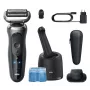 Rasoio a lamina Braun Series 7 72-C7200CC nero acciaio inox litio-ione